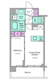 ドゥーエ菊川の間取り画像