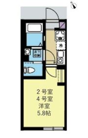 ビブロポート溝の口の間取り画像