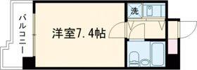 朝日プラザ鍛冶屋町の間取り画像