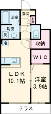 プルメリアの間取り画像