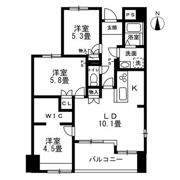 サーパス海老名第3の間取り画像