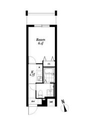 レジディア浅草吾妻橋の間取り画像