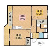 佐鳴台サニーハイツの間取り画像