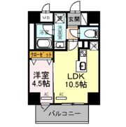 パンセ新町の間取り画像