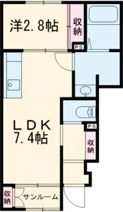 グッドライフステージ札ノ辻の間取り画像