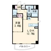 プランドール江戸堀の間取り画像