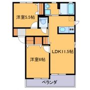 パストラルAの間取り画像