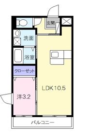 アビィロードの間取り画像