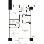 シャリエ本厚木の間取り画像