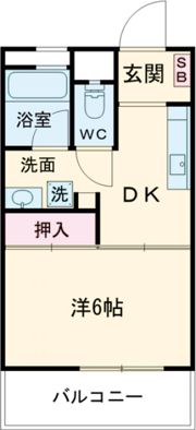 ラ・ファミーユ大工町の間取り画像