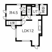 フィット勧修の間取り画像