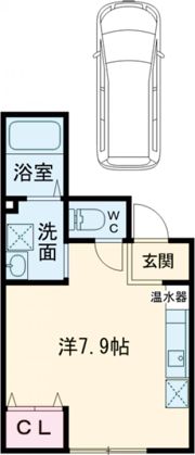 Maison heureuse 久留麻1stの間取り画像