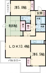 ランビニオンの間取り画像
