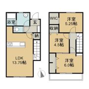 リーブルファイン楠町の間取り画像