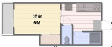ブルールーフの間取り画像