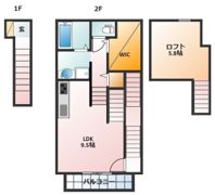 Lasting Rose 東日野の間取り画像