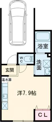 Maison heureuse 久留麻1stの間取り画像