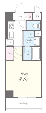 クレール南町の間取り画像