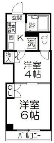 レジデンスカープ大宮の間取り画像