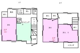 幸町4丁目戸建ての間取り画像