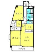 シークハイム弐番館の間取り画像