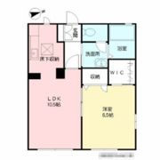 アクシア南若園の間取り画像