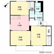 リバーサイド北浜 C棟の間取り画像