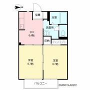 コーポてるの間取り画像