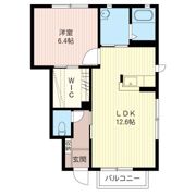 ルミエールAの間取り画像