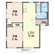メゾン 仲道 Nの間取り画像