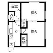 レジデンスシカマの間取り画像