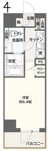 アイルグランデ川崎ドゥーエの間取り画像