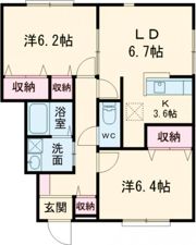 エスペランサの間取り画像