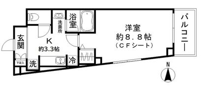 ホワイトカウンティ富士見台の間取り画像