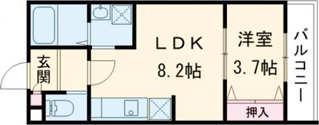 ALEGRIA姫路京口の間取り画像