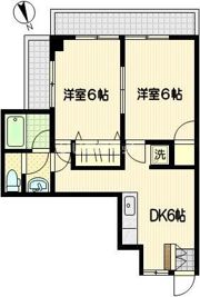 大師レジデンスの間取り画像