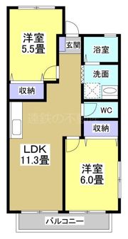 SpringHouseⅢの間取り画像