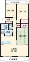 THE ROOTSの間取り画像