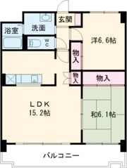 コンフォート桑名の間取り画像