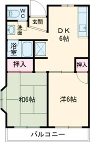 ジーライズ北田園の間取り画像