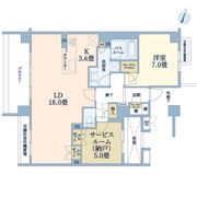 ライオンズ伏見桃山指月城の間取り画像