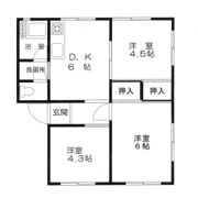 サンプラザ安城の間取り画像