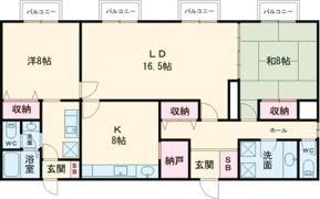 ソレイユSⅠの間取り画像