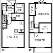 MAISONETTE LAND 栄 Aの間取り画像
