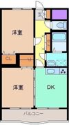 マンションメルベーユの間取り画像