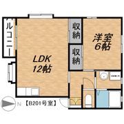 チェリー佐鳴 Bの間取り画像