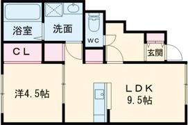 西蒲田新築ハイツの間取り画像