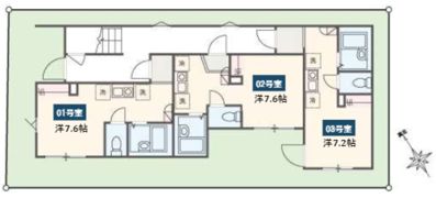 MELDIA海老名（メルディアエビナ）の間取り画像