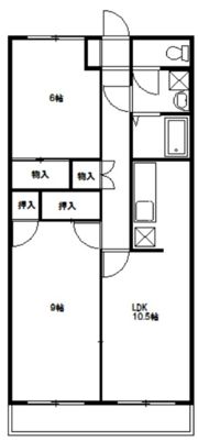 レユスイール向原の間取り画像