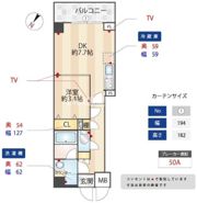 ZOOM下丸子の間取り画像